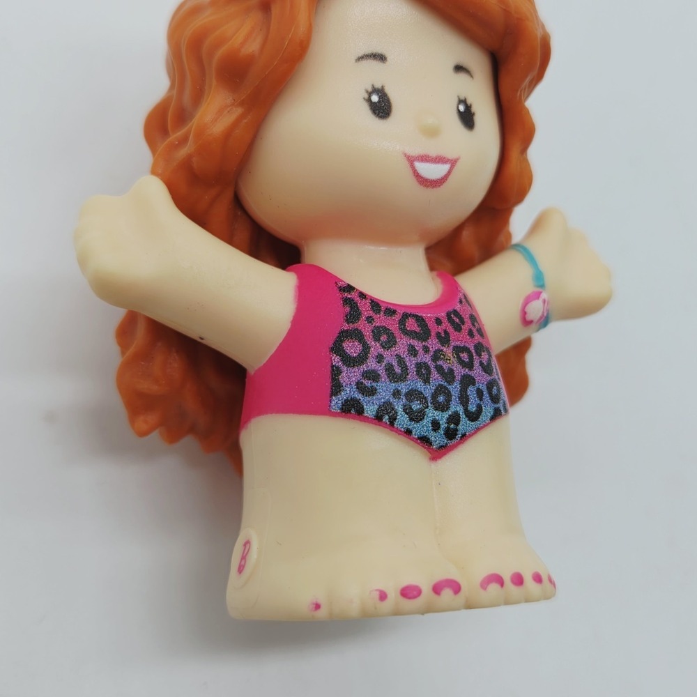 Lot 4 Fisher-Price Little People Barbie Race Car Swimming African American *READ - Picture 11 of 16